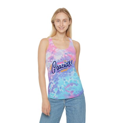 Tie Dye Racerback -tankkitoppi - Image 3